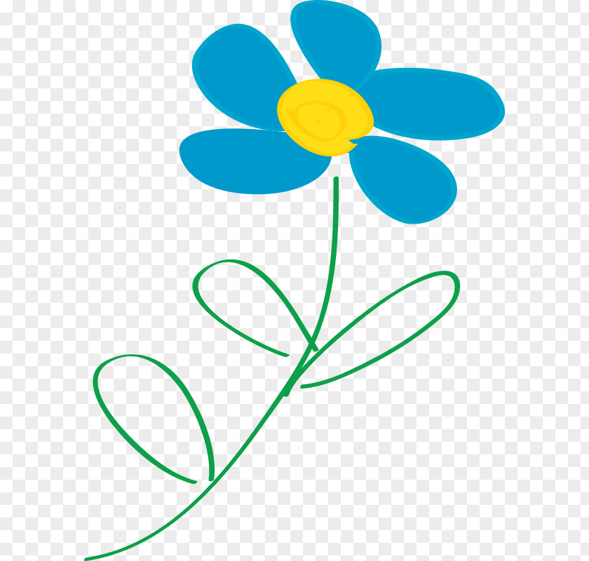 Flower Blue Clip Art PNG