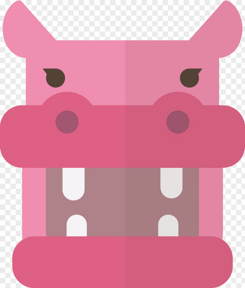Material Property Snout Pink Clip Art Cartoon Line Pattern PNG