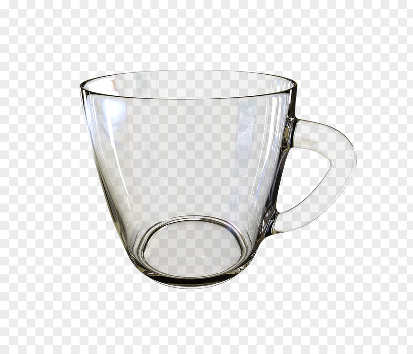 Pixel Glasses Coffee Cup Glass Mug Transparency And Translucency PNG