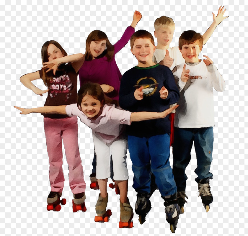 Smile Gesture Group Of People Background PNG