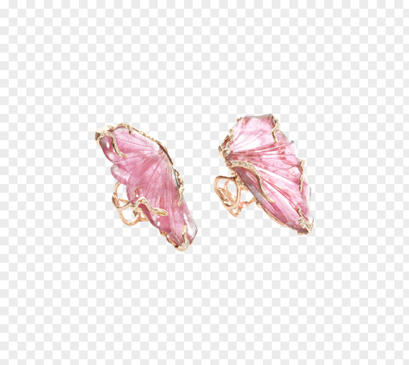 Butterfly Ring Earring Gemstone Body Jewellery PNG