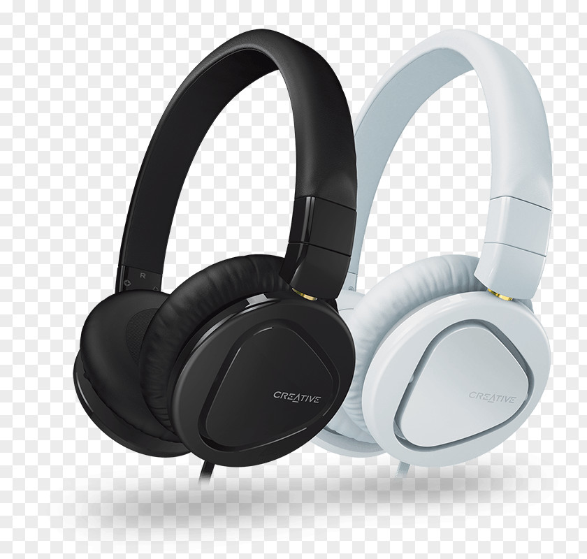 Creative Mobile Phone Noise-cancelling Headphones Headset Microphone Technology PNG