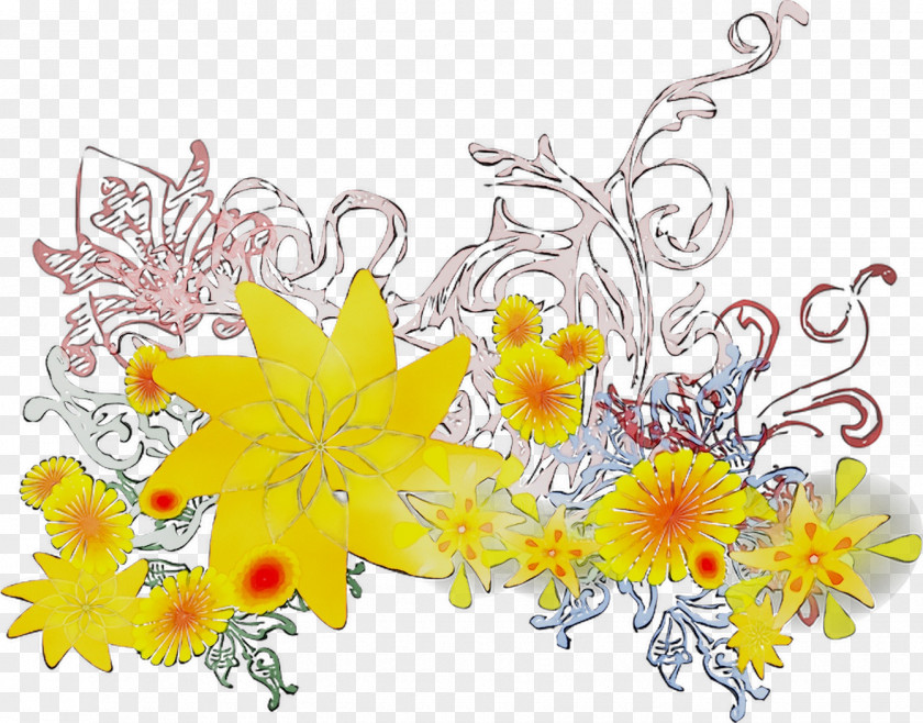 Floral Design Triassic Mesozoic Flower Geological Period PNG