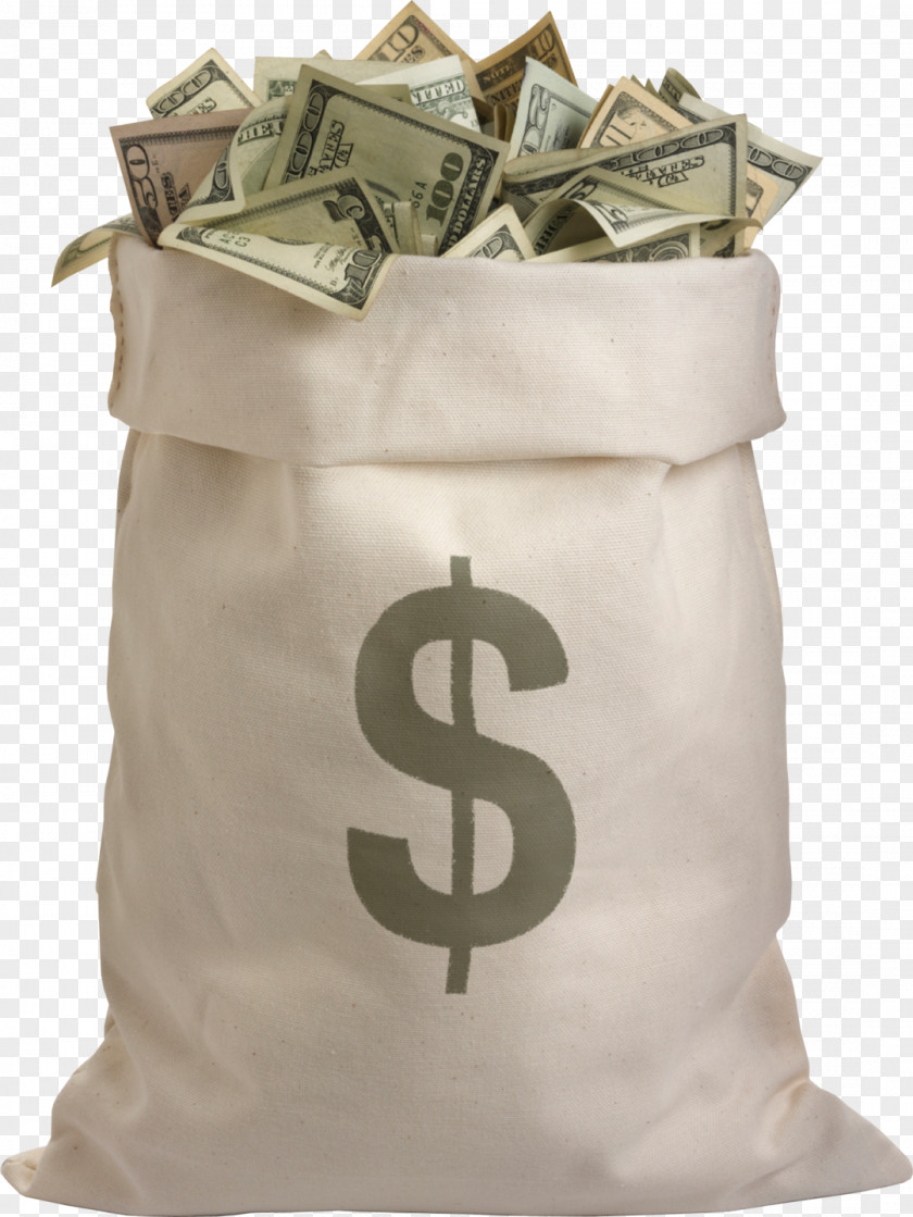 Money Bag Currency Clip Art PNG
