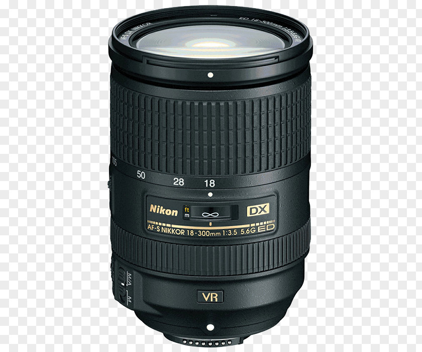 Nikkor Lens Nikon AF-S DX Zoom-Nikkor 18-300mm F/3.5-5.6G ED VR F/3.5-6.3G 18-55mm 35mm F/1.8G Format PNG