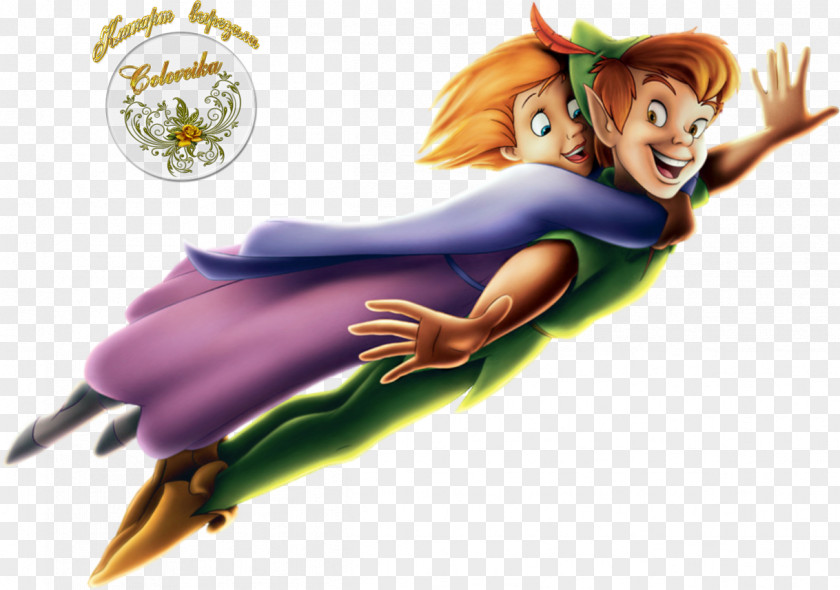 Peter Pan Disney Wendy Darling Captain Hook Neverland The Walt Company PNG