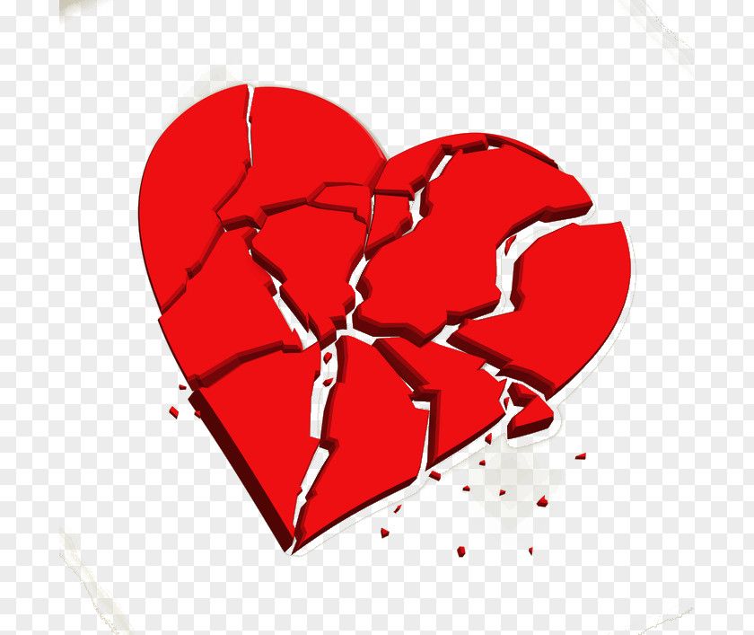 Broken Heart Love Drawing PNG
