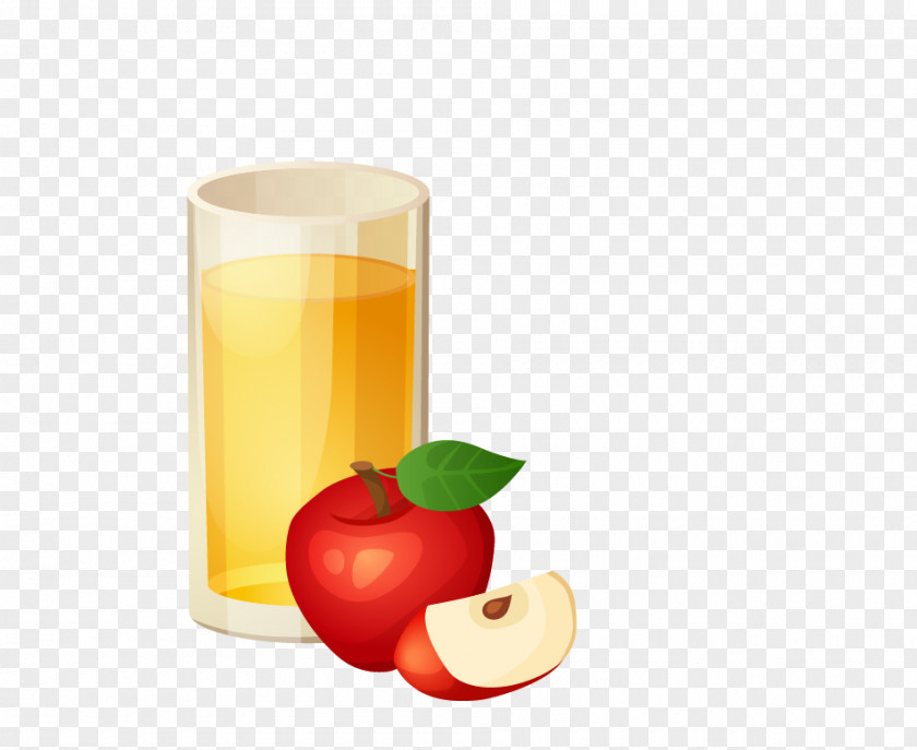 Cartoon Apple Juice Cider Clip Art PNG