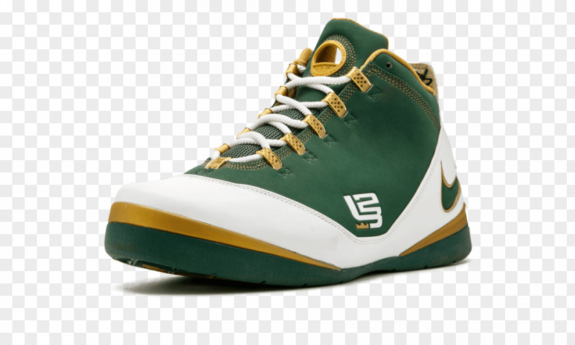 Lebron Soldier 7 Gold Sports Shoes Green Nike 11 PNG