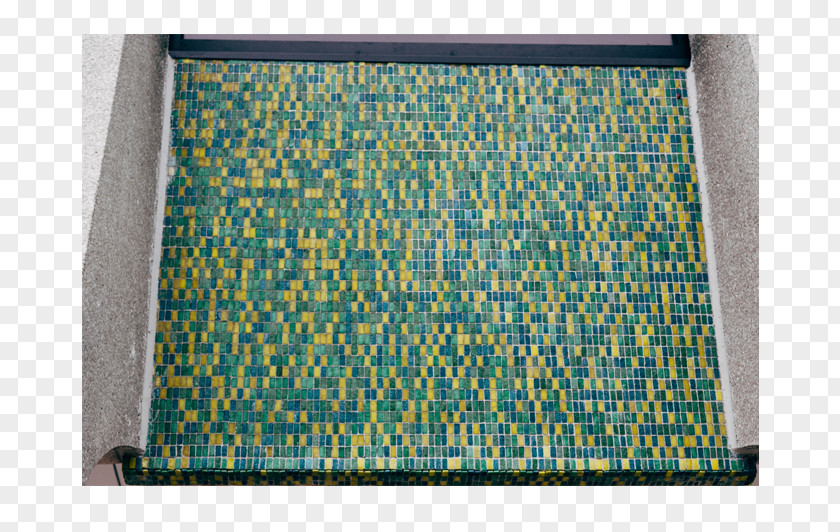 Mid Century Place Mats Rectangle Textile Product Turquoise PNG