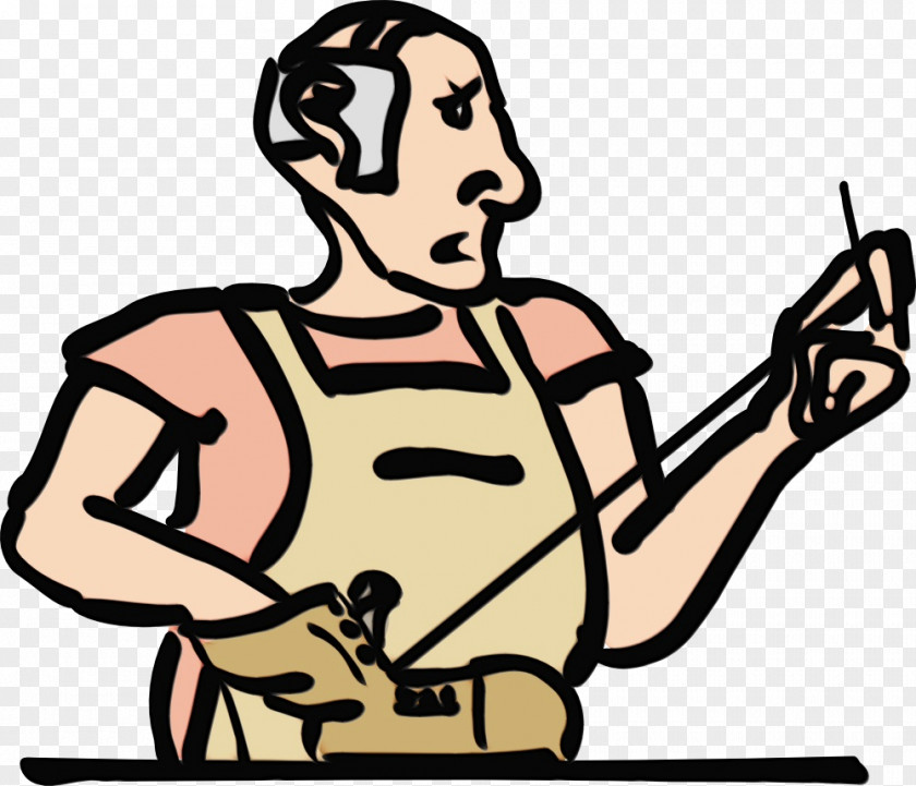 String Instrument Cartoon Character Male PNG