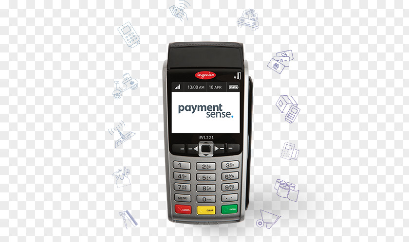 Card Machine Feature Phone Mobile Phones Payment Terminal PNG