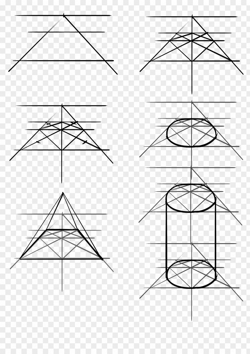 Chimney Diagram Drawing Symmetry Point Pattern PNG