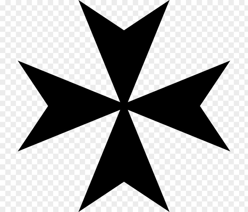 Christian Cross Maltese Malta Symbol PNG