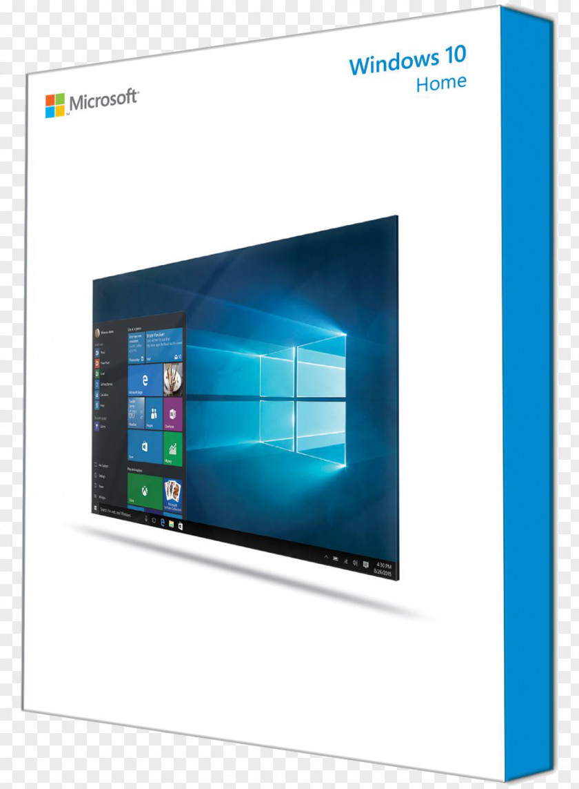 Microsoft 64-bit Computing Windows 10 32-Bit OEM Home, DVD, Swedish PNG
