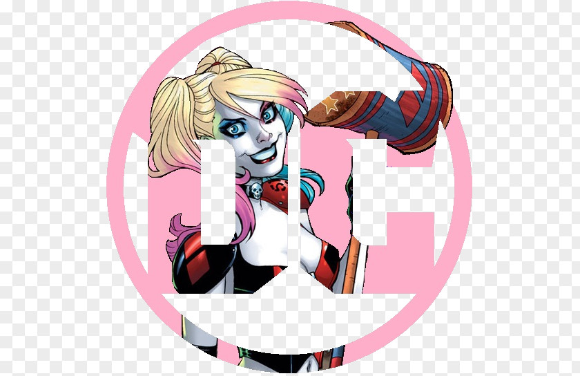 Rebirth Batman And Harley Quinn Logo Art PNG