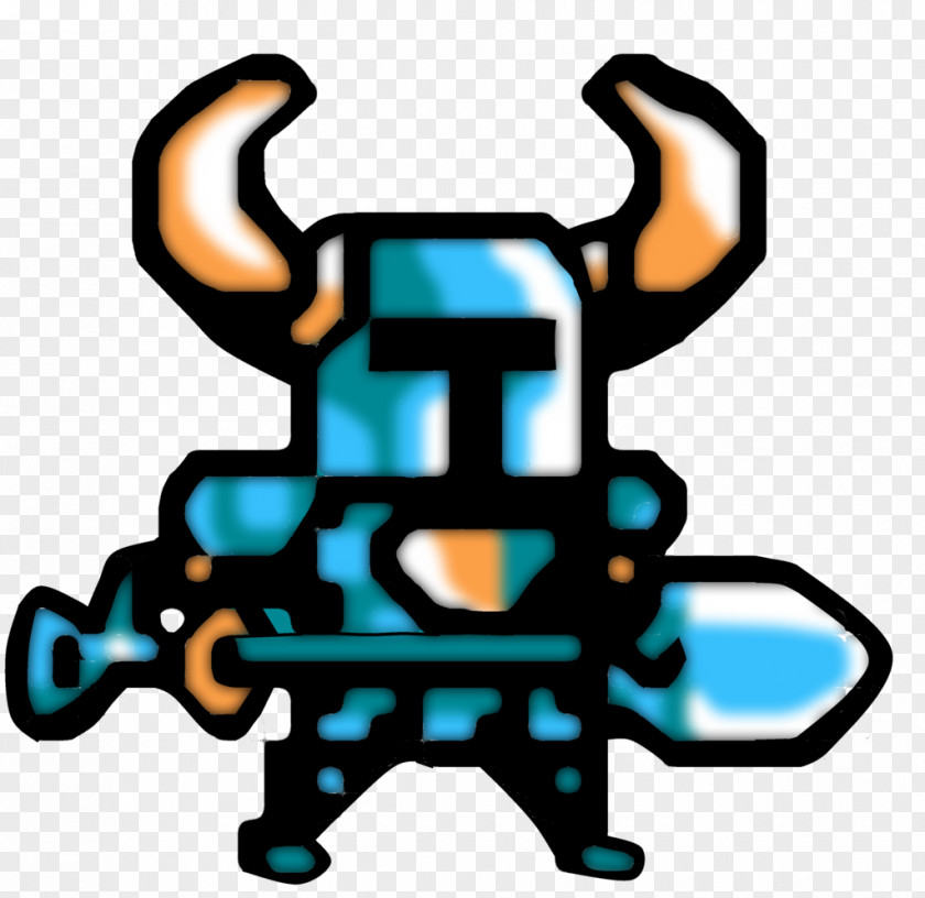 Sprite Shovel Knight Pixel Art PNG