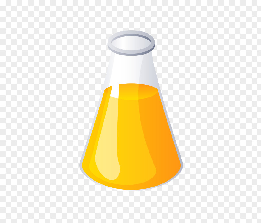 Vector Cartoon Juice Yellow Liquid PNG