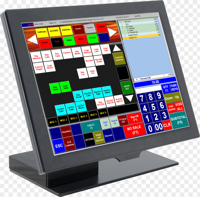 Computer Software Point Of Sale Monitors Retail PNG