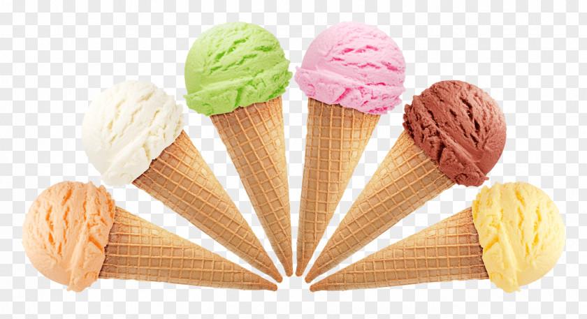 Cones Ice Cream Milkshake Flavor Gelato PNG