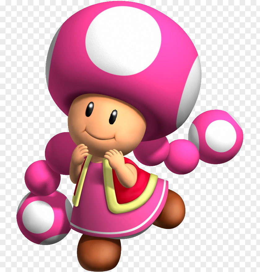 Dry Land Super Mario Bros. Kart: Double Dash Toad PNG