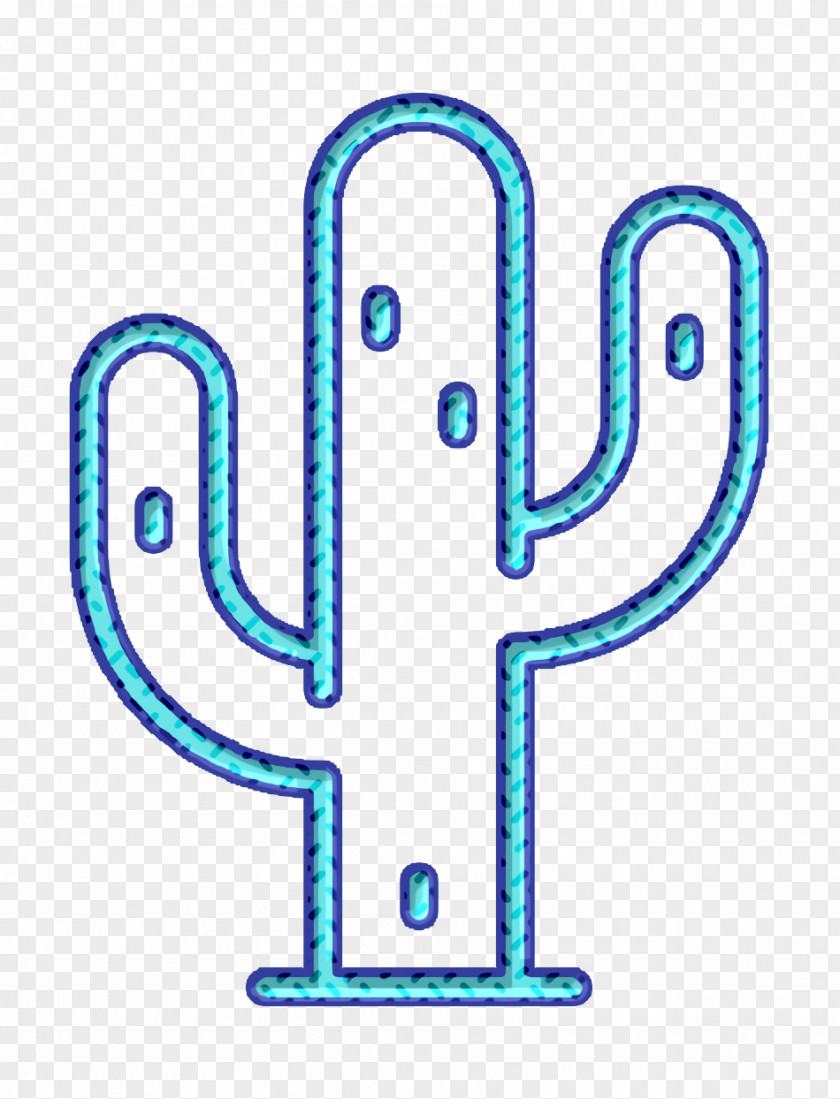 Far West Icon Cactus Desert PNG