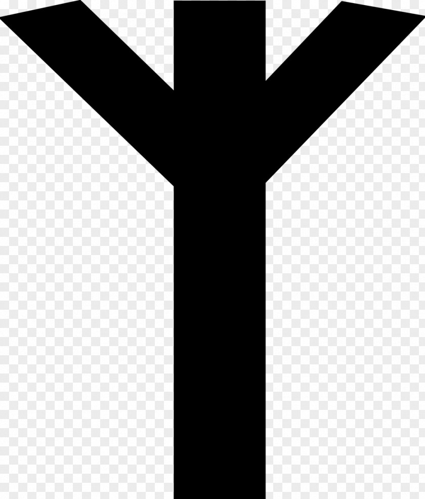 L-shaped Old Turkic Alphabet Clip Art PNG