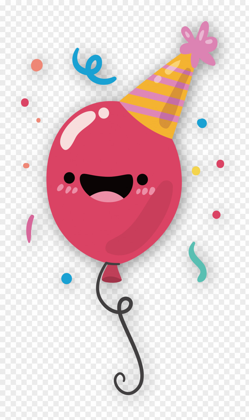 Pink Cartoon Balloon Drawing Animation Clip Art PNG