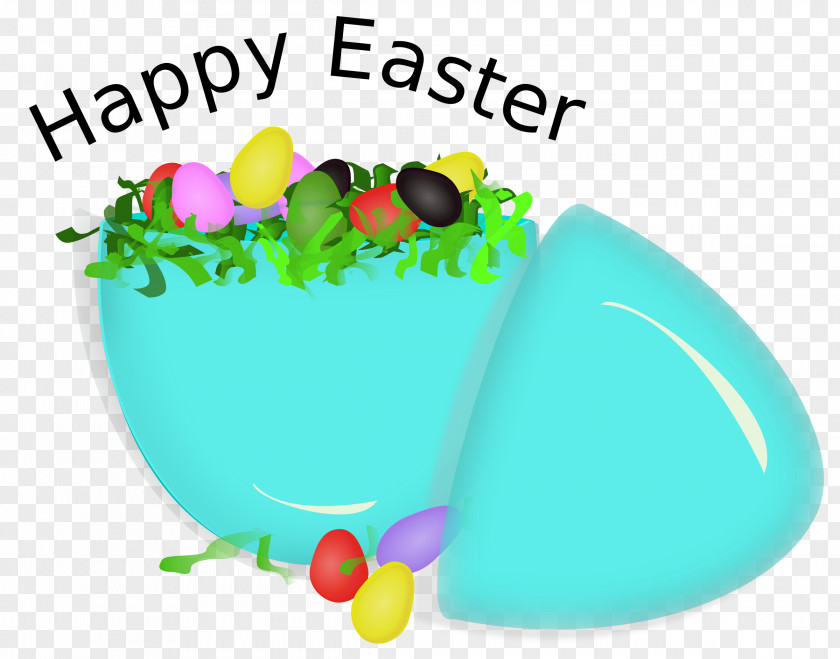 Watercolor Egg Easter Bunny Clip Art PNG