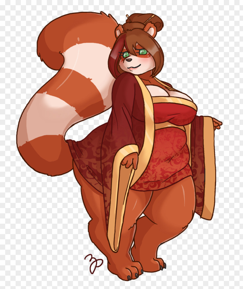 Bear Giant Panda Red Furry Fandom PNG