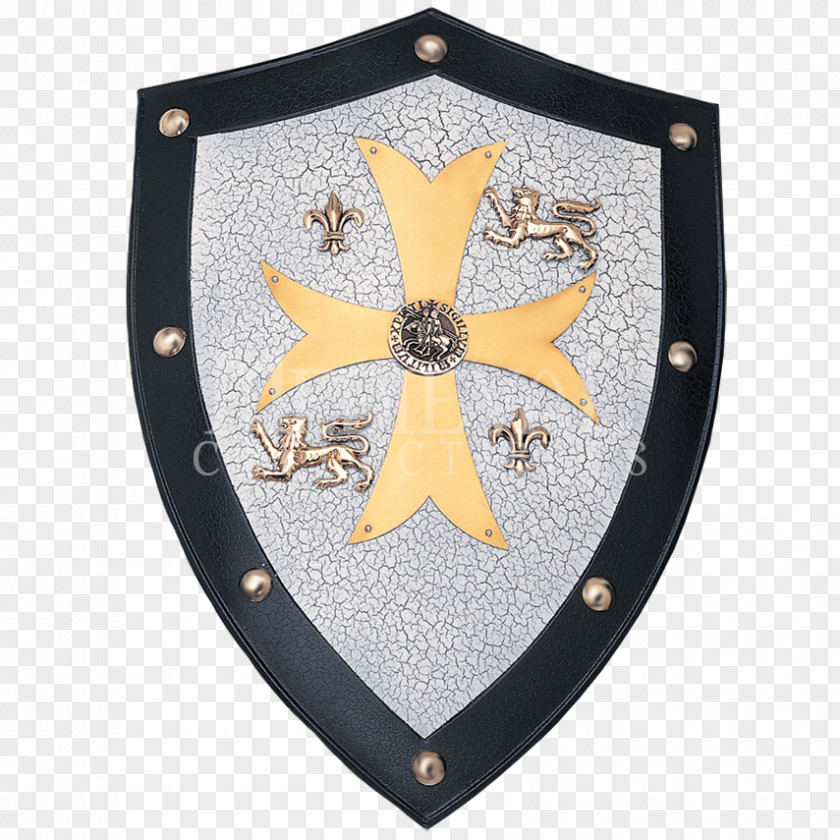 Beautifully Shield Middle Ages Crusades Knights Templar PNG
