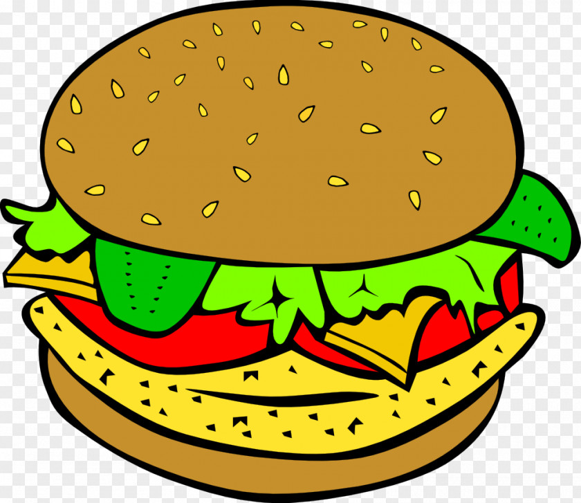 Burger Cliparts Hamburger Cheeseburger Veggie Chicken Sandwich McDonalds Big Mac PNG