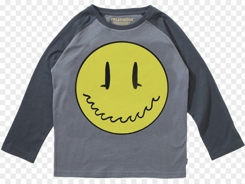 Children Smile Long-sleeved T-shirt Smiley Font PNG