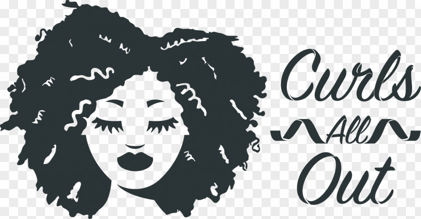 Curly Afro-textured Hair Beauty Parlour Hairstyle Curls All Out PNG
