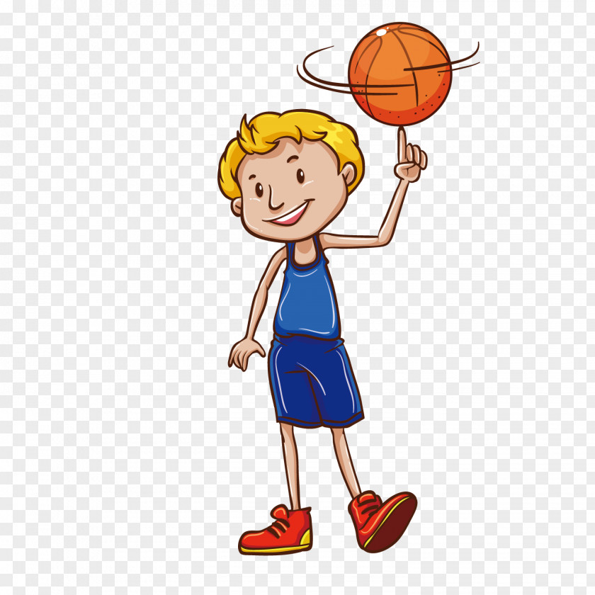 Vector Cartoon Boy Street Basketball Juggling Stock Photography Clip Art PNG