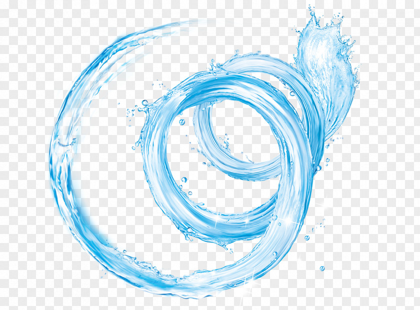 Water Swirl Clip Art PNG