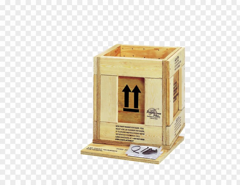 Wooden Box Combination Packaging And Labeling Dangerous Goods Crate PNG