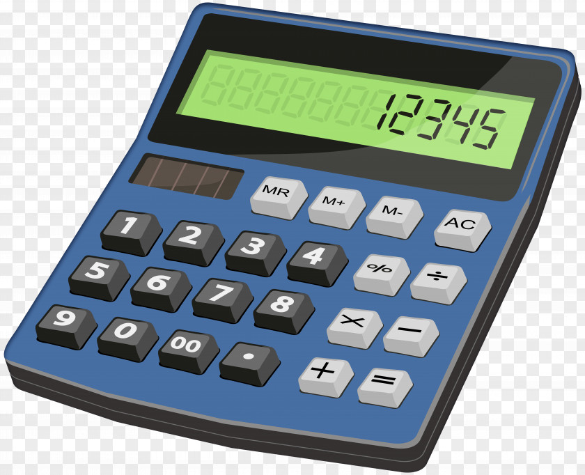 Calculator Clip Art Vector Graphics Illustration PNG