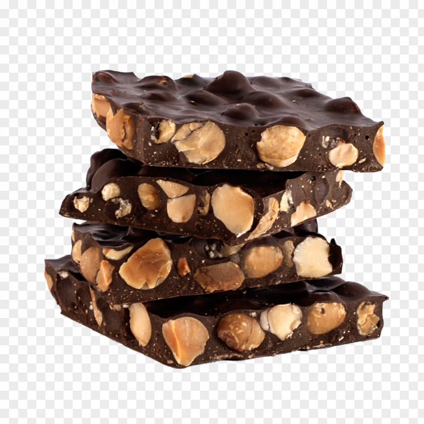 Chocolate Chocolate-coated Peanut Bar Fudge Turrón Praline PNG