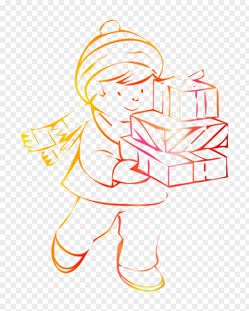 Coloring Book Illustration Drawing Line Art Christmas Day PNG