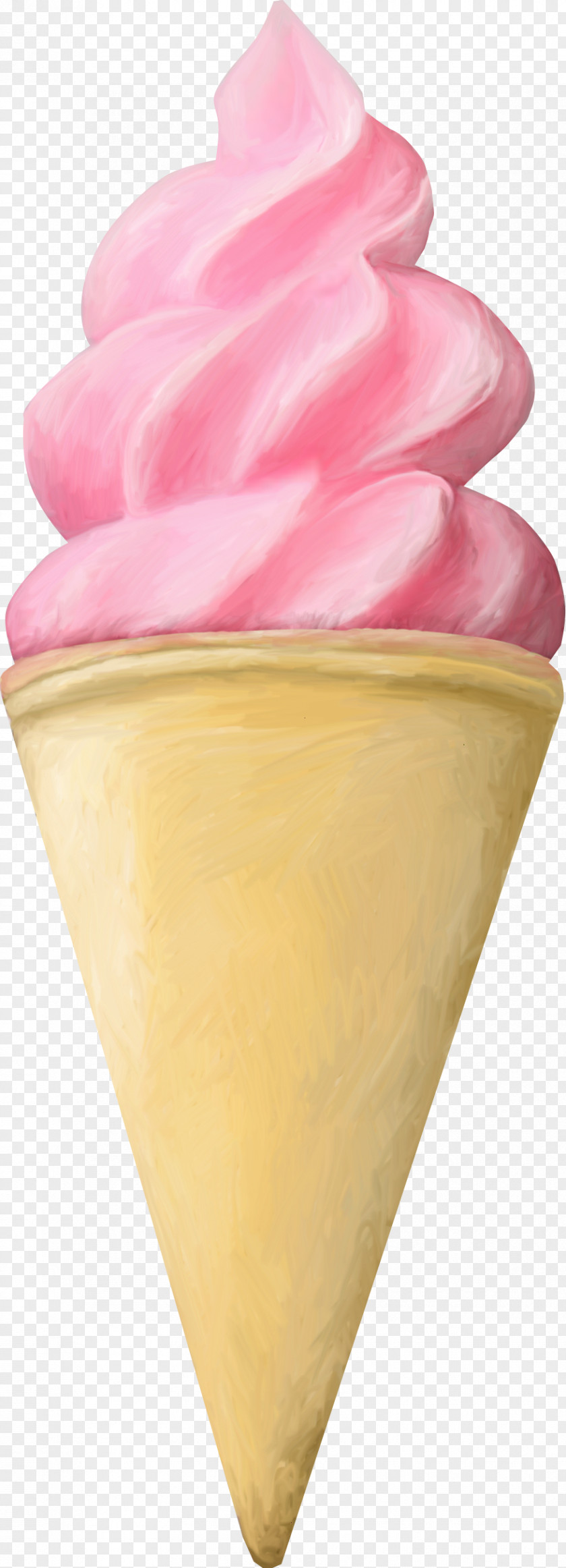 Cones Ice Cream Cone Gelato Sundae Italian PNG