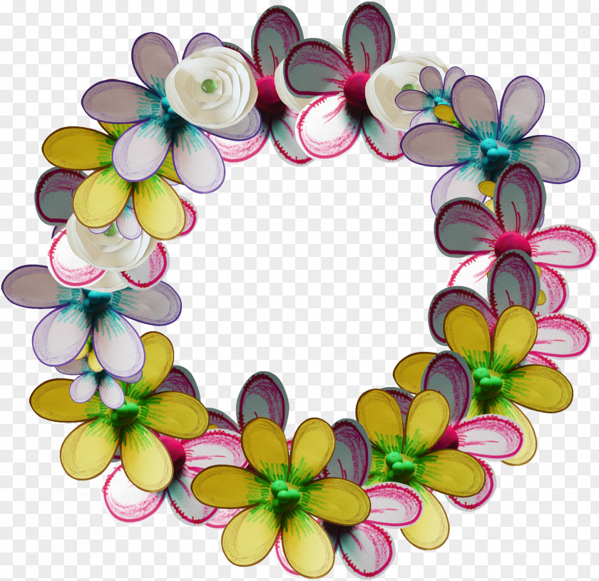 Decorative Flowers Ring Blog Flower PNG