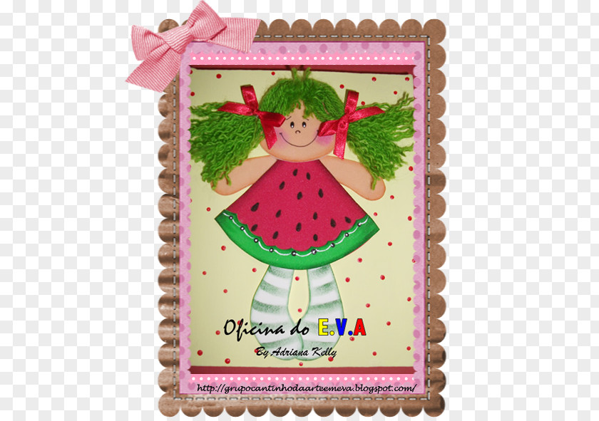 KAOLA Paper Picture Frames Pink M Character Pattern PNG