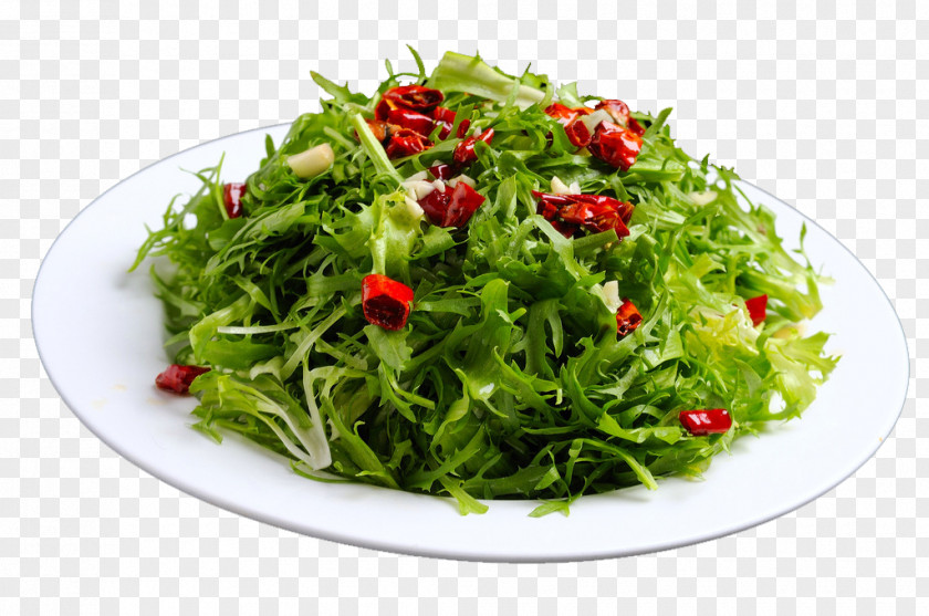 Marinated Bitter Chrysanthemum Vegetarian Cuisine Salad Food PNG