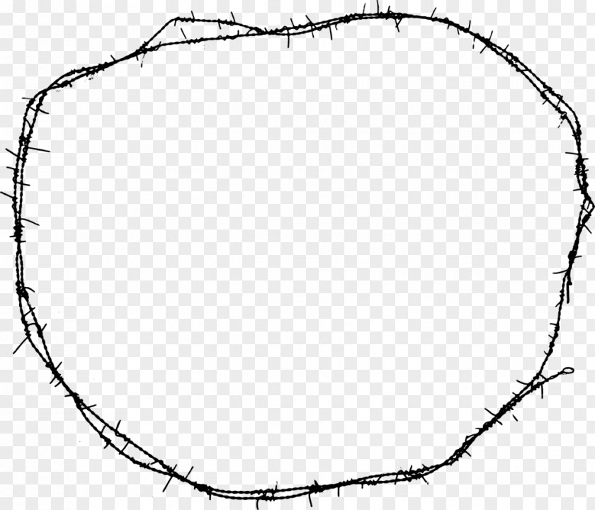 Wires Barbed Wire Circle PNG