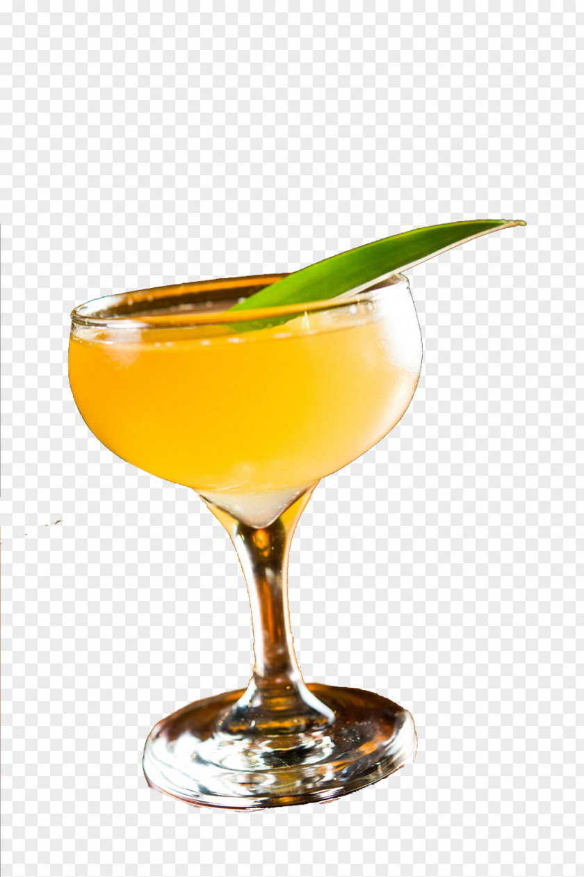 Yellow Cocktail Garnish Cognac Wine Martini PNG