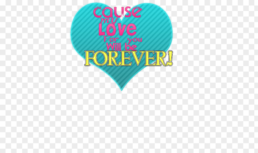 Forever My Love Logo Brand Font Product M-095 PNG