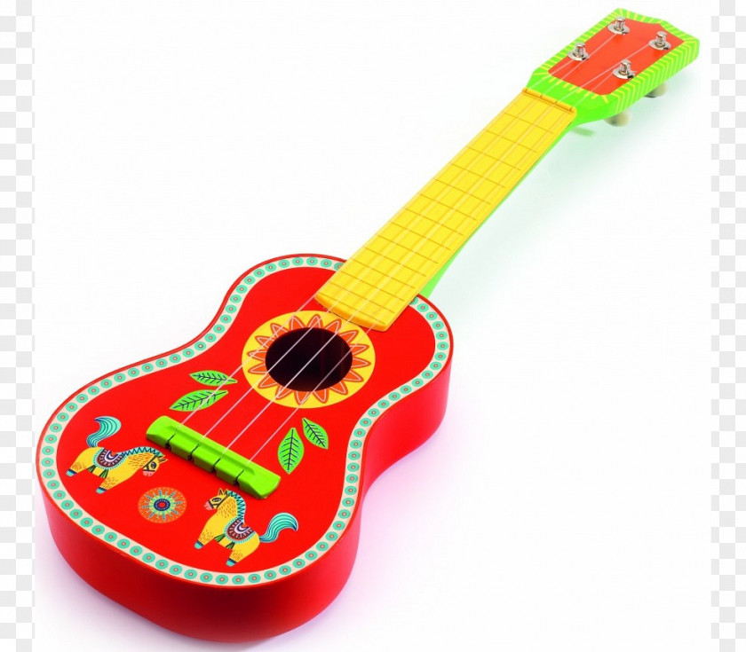 Guitar Ukulele Musical Instruments Djeco PNG