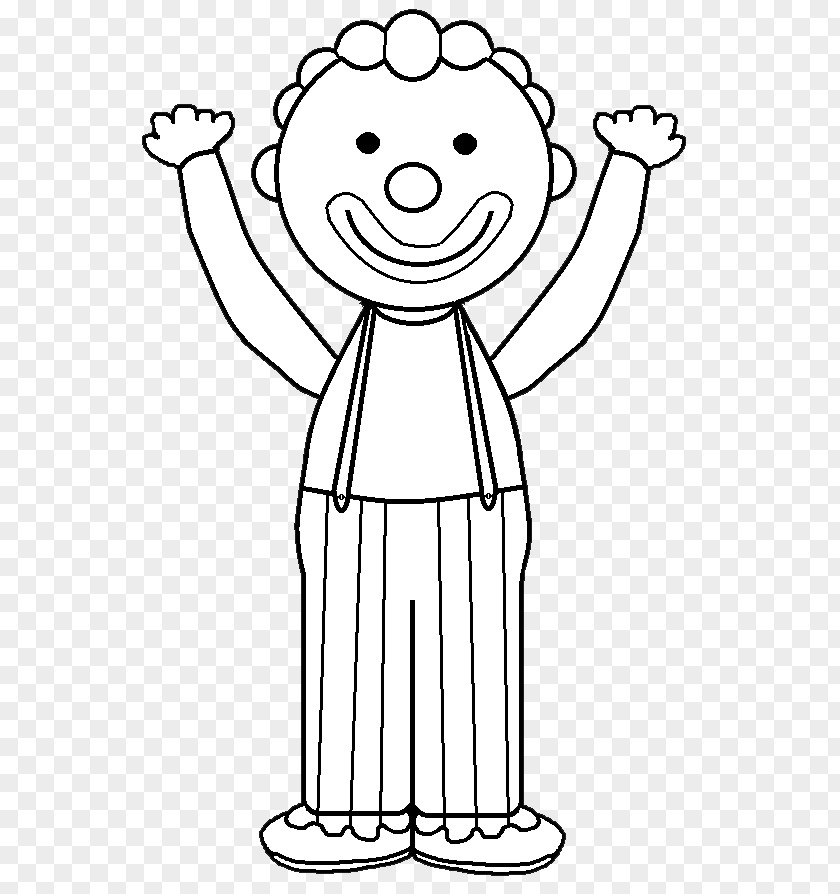 Juggling Coloring Book Black And White Child Line Art PNG