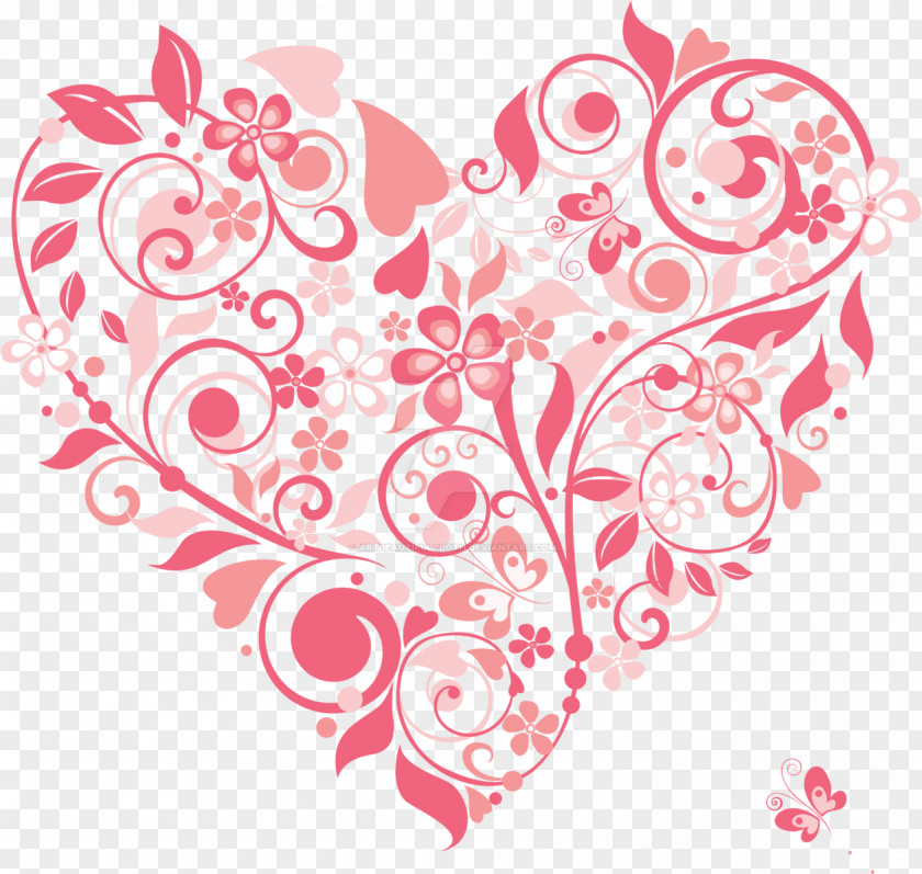 Motif Sticker Valentines Day Heart PNG
